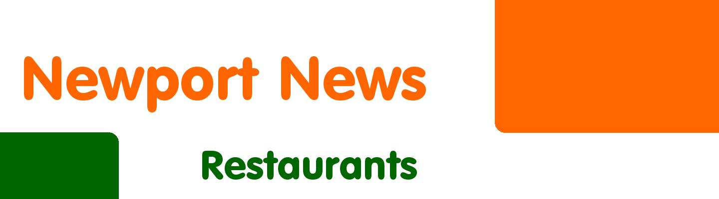 Best restaurants in Newport News - Rating & Reviews
